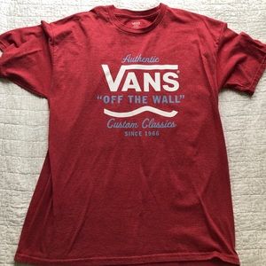Red XL Vans T Shirt